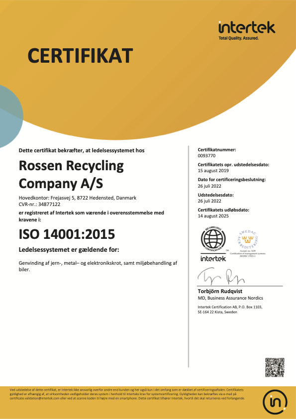 2022 ISO 14001 2015 DK thumbnail